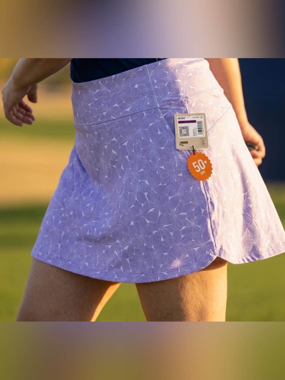 Puma Golf Plumeria Mini Skort Women’s XXL  UPF 50 Golf Tennis Skort NWT